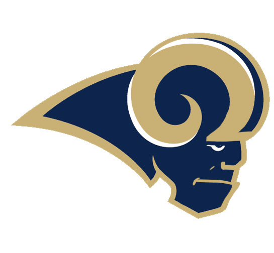 Los Angeles Rams Manning Face Logo iron on transfers